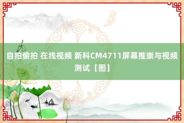 自拍偷拍 在线视频 新科CM4711屏幕推崇与视频测试【图】